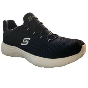 Women's Skechers S Sport Memory Foam Black Sneakers Size 7